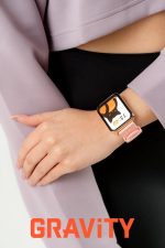 SMARTWATCH UNISEX GRAVITY GT17-1 - AMOLED, DODATKOWY PASEK (sg038a) - obrazek 5