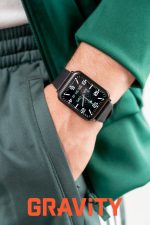 SMARTWATCH UNISEX GRAVITY GT17-10 - AMOLED, DODATKOWY PASEK (sg038j) - obrazek 4