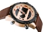 ZEGAREK MĘSKI NAVIFORCE - NF9097 (zn043e) - brown/rosegold - obrazek 3