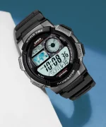 ZEGAREK MĘSKI CASIO AE-1000W 1BVDF (zd073g) - WORLD TIME + BOX - obrazek 10