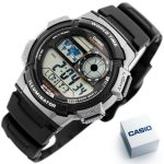 ZEGAREK MĘSKI CASIO AE-1000W 1BVDF (zd073g) - WORLD TIME + BOX - obrazek 11