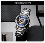 Zegarek męski EMPORIO ARMANI LUIGI Open Heart AUTOMATIC AR60036 - obrazek 11