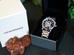 Zegarek męski EMPORIO ARMANI LUIGI Open Heart AUTOMATIC AR60036 - obrazek 9