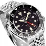 ZEGAREK MĘSKI SEIKO 5 SPORTS SSK001K1 GMT AUTOMAT WR100 + BOX - obrazek 2