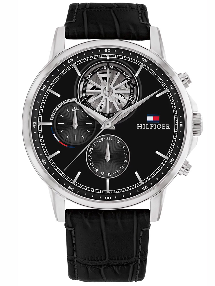 55889_1 ZEGAREK MĘSKI TOMMY HILFIGER 1710605 Steward Open Heart + BOX - obrazek 1