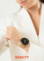 SMARTWATCH DAMSKI GRAVITY GT11-2 - AMOLED, DODATKOWY PASEK (sg044b) - obrazek 2