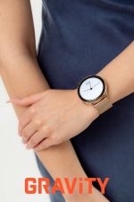 SMARTWATCH DAMSKI GRAVITY GT11-8 - AMOLED, DODATKOWY PASEK (sg044h) - obrazek 3