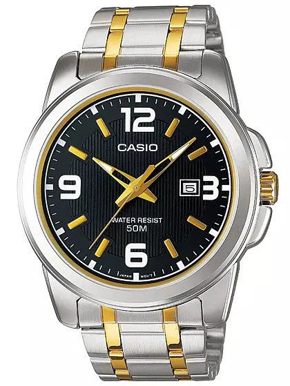 16238_7 ZEGAREK MĘSKI CASIO MTP-1314SG-1AVDF (zd024d) + BOX - obrazek 1