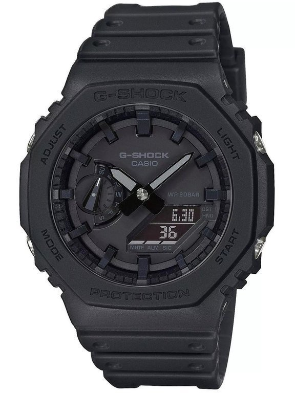 16359_4 ZEGAREK MĘSKI CASIO G-SHOCK OCTAGON GA-2100-1A1ER (zd139b) - obrazek 1