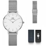 ZEGAREK DAMSKI DANIEL WELLINGTON Classic Petite Sterling DW00100220 28mm - obrazek 9