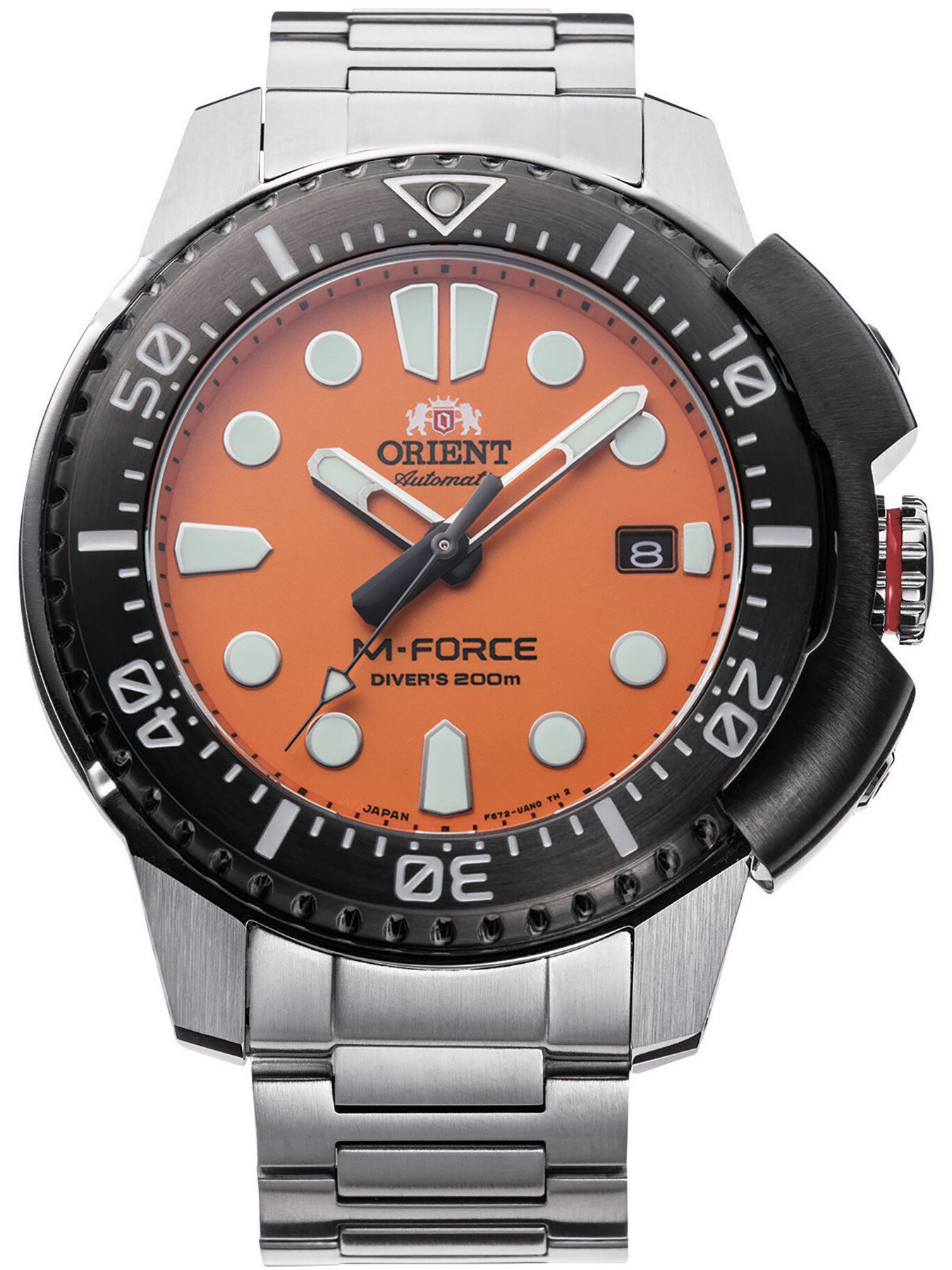 31124_1 Zegarek Męski Orient Sport M-Force Automatic RA-AC0L08Y00B + BOX - obrazek 1