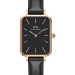 ZEGAREK DAMSKI DANIEL WELLINGTON DW00100435 - Quadro Pressed Sheffield Rose Gold 20mm + BOX