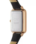 ZEGAREK DAMSKI DANIEL WELLINGTON DW00100435 - Quadro Pressed Sheffield Rose Gold 20mm + BOX - obrazek 3
