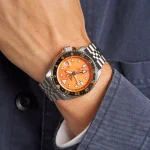 ZEGAREK MĘSKI SEIKO 5 SPORTS SSK005K1 GMT AUTOMAT WR100 + BOX - obrazek 8