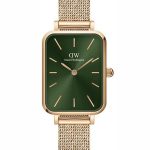 ZEGAREK DAMSKI DANIEL WELLINGTON Quadro Pressed Melrose Emerald 20mm DW00100445+ BOX (zw505n)