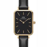 ZEGAREK DAMSKI DANIEL WELLINGTON Quadro Pressed Sheffield Gold 20mm DW00100560 + BOX