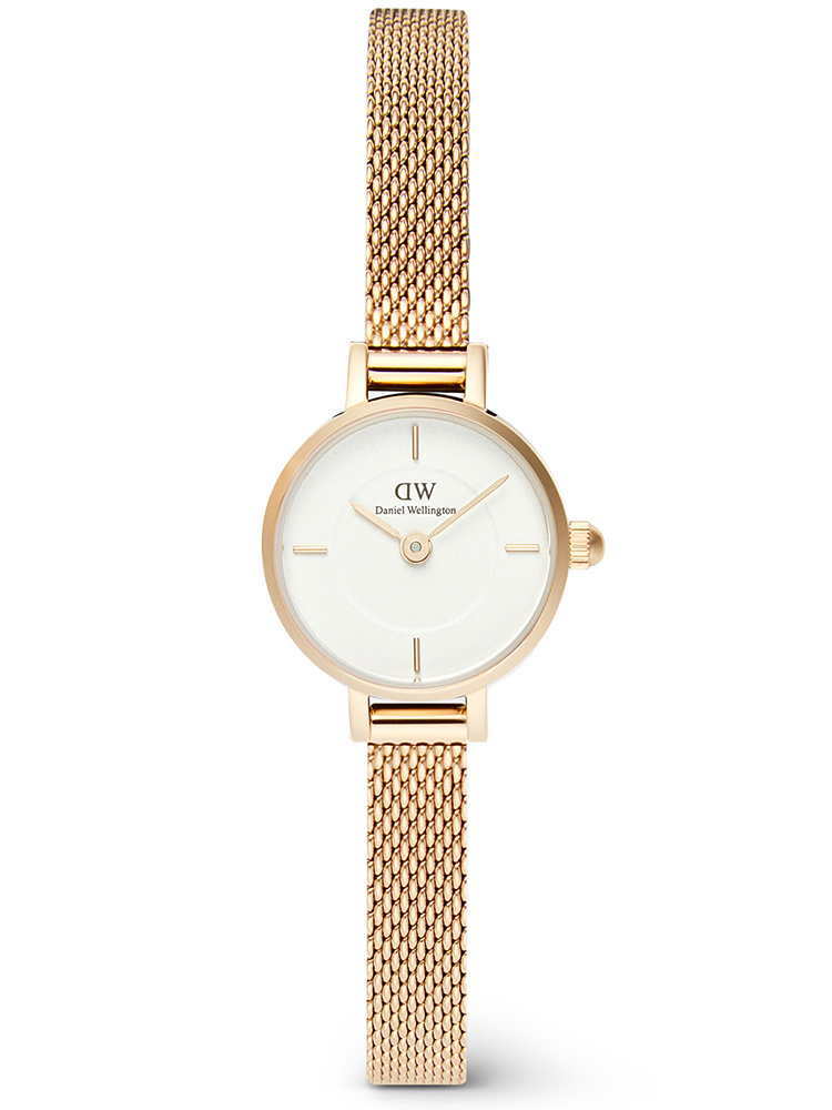 55576_1 ZEGAREK DAMSKI DANIEL WELLINGTON Petite Mini Gold Stainless Steel 19mm DW00100745 + BOX (zw523b) - obrazek 1