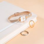 ZEGAREK DAMSKI DANIEL WELLINGTON Quadro Mini Melrose 15mm DW00100727 + BOX (zw524c) - obrazek 4