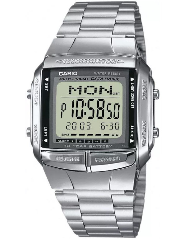 19165_1 ZEGAREK MĘSKI CASIO DATABANK DB-360-1A (zd161a) + BOX - obrazek 1