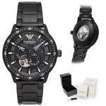 ZEGAREK MĘSKI EMPORIO ARMANI AR60054 - MARIO MECCANICO - AUTOMAT (zi056c) - obrazek 11