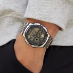 ZEGAREK MĘSKI CASIO AE-1000WD 1A (zd073h) - WORLD TIME + BOX - obrazek 9