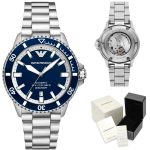ZEGAREK MĘSKI EMPORIO ARMANI AR60079 Sea Explorer AUTOMATIC (zi110a) + BOX - obrazek 12