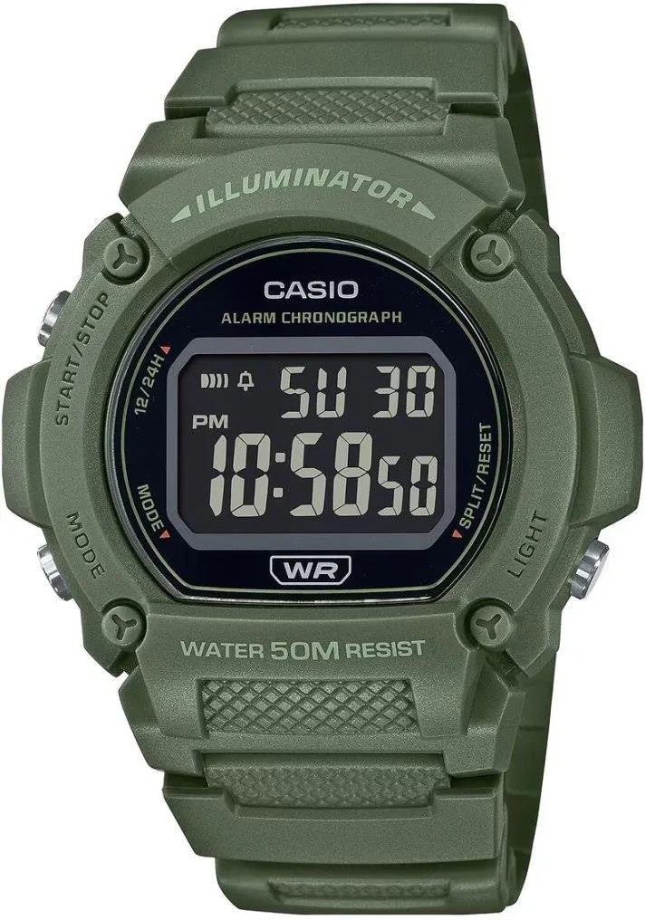 55480_1 ZEGAREK MĘSKI CASIO W-219HC-3BVDF + BOX - obrazek 1