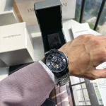 Zegarek męski EMPORIO ARMANI RENATO AUTOMATIC AR60056 (zi058b) - obrazek 8