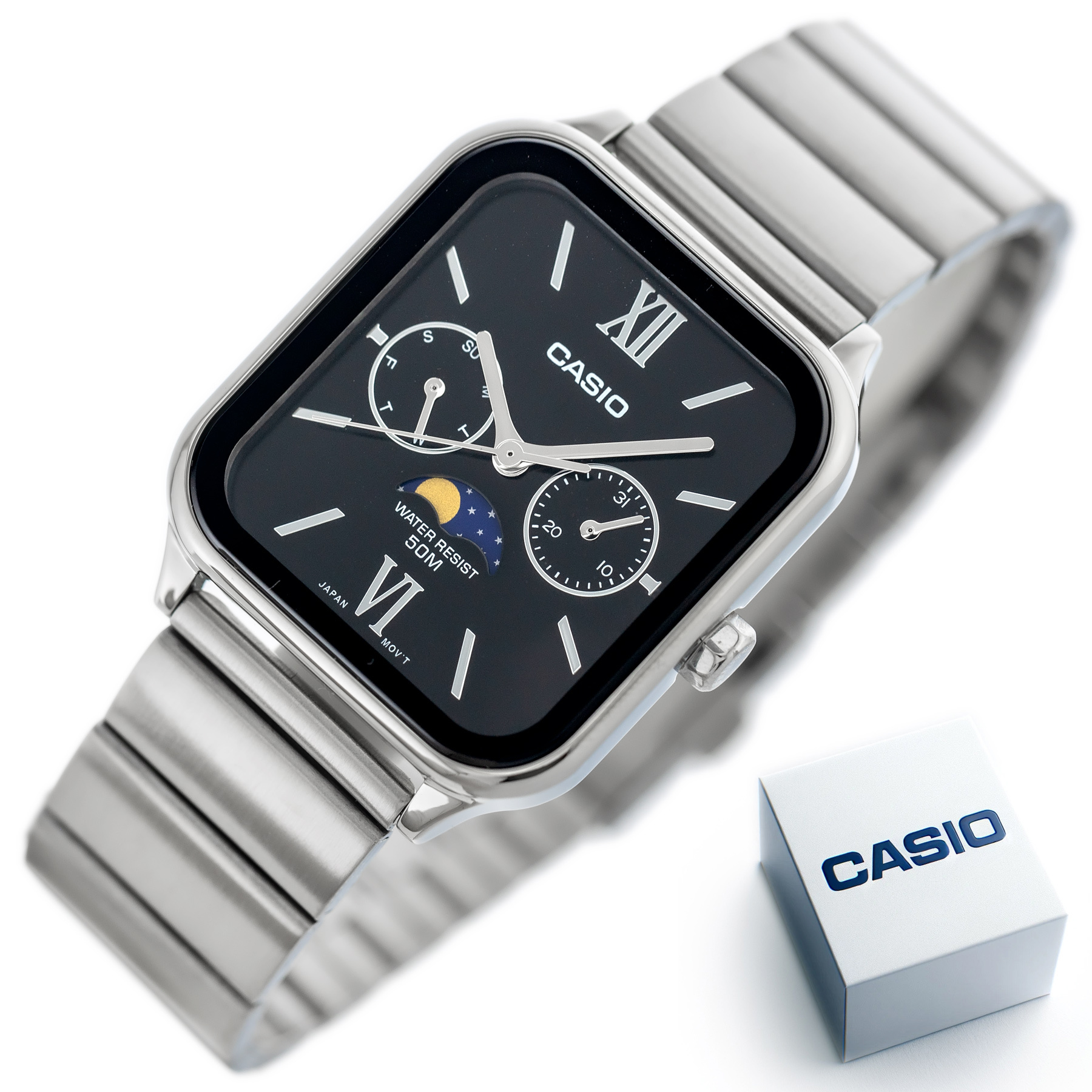 55535_11 ZEGAREK MĘSKI CASIO MTP-M305D-1A2 + BOX - obrazek 1