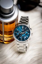 ZEGAREK MĘSKI CASIO MTP-E515D-2A1 (zd265b) + BOX - obrazek 4