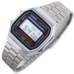 ZEGAREK UNISEX CASIO A168WA-1W - VINTAGE + BOX - obrazek 2