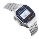 ZEGAREK UNISEX CASIO A168WA-1W - VINTAGE + BOX - obrazek 3