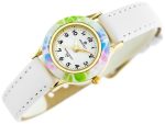 ZEGAREK DZIECIĘCY PERFECT LP165-05 - KOMUNIJNY - biały (zp808b) - obrazek 2