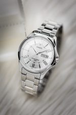 ZEGAREK MĘSKI CASIO MTP-1384D-7A (zd108a) + BOX - obrazek 8