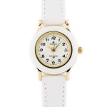 ZEGAREK DZIECIĘCY PERFECT LP165-02 - KOMUNIJNY - biały (zp808a) + BOX