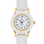 ZEGAREK DZIECIĘCY PERFECT LP165-03 KOMUNIJNY - biały/złoty + BOX