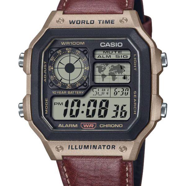 ZEGAREK MĘSKI CASIO AE-1200WHL-5A + BOX