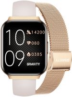 SMARTWATCH DAMSKI GRAVITY GT44-2 - DODATKOWY PASEK (sg051a)