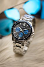 ZEGAREK MĘSKI CASIO MTP-1374D-2AV (zd063c) + BOX - obrazek 9